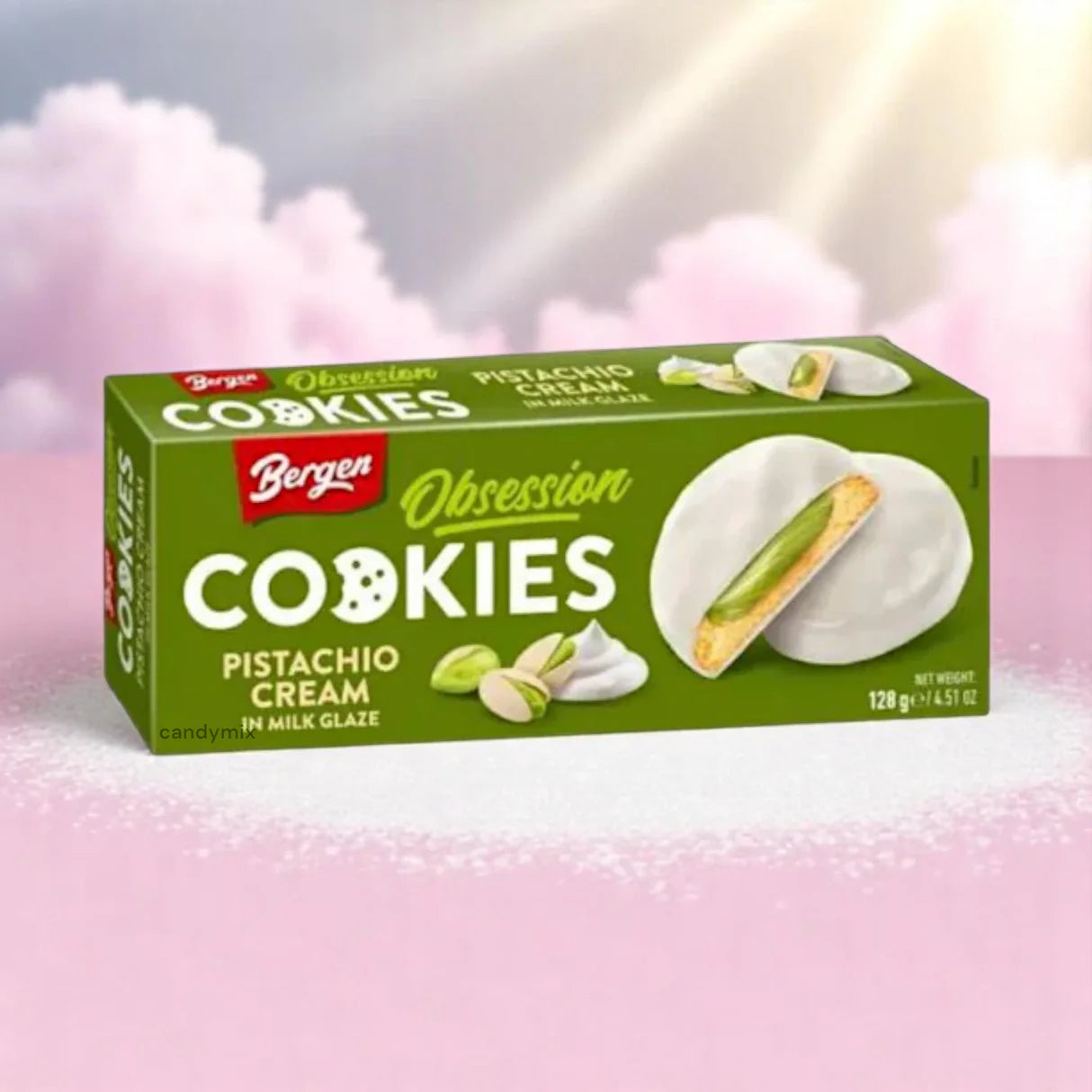 Bergen Obsession Pistachio Cream White 128g
