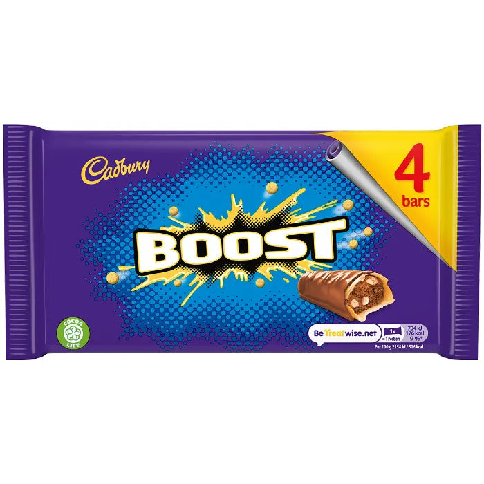 Cadbury Boost 4pk 126g