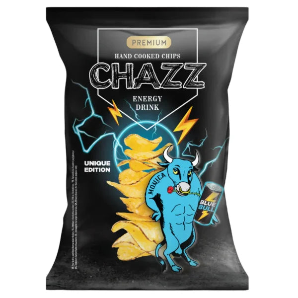 Chazz potato chips Energy Drink flavour 90 g