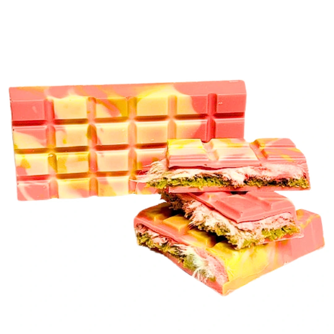 Dubai Chocolate Pink Angel Hair Bar XXL New Taste 220g