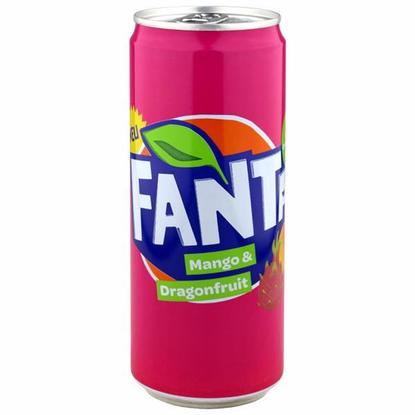 Fanta Mango & Dragonfruit 330ml