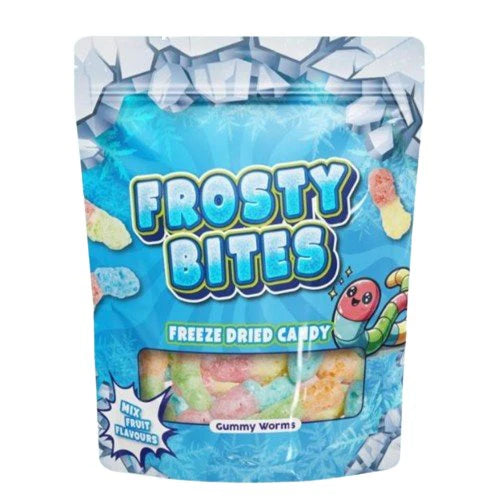 Frosty Bites Gummy Worms 50g