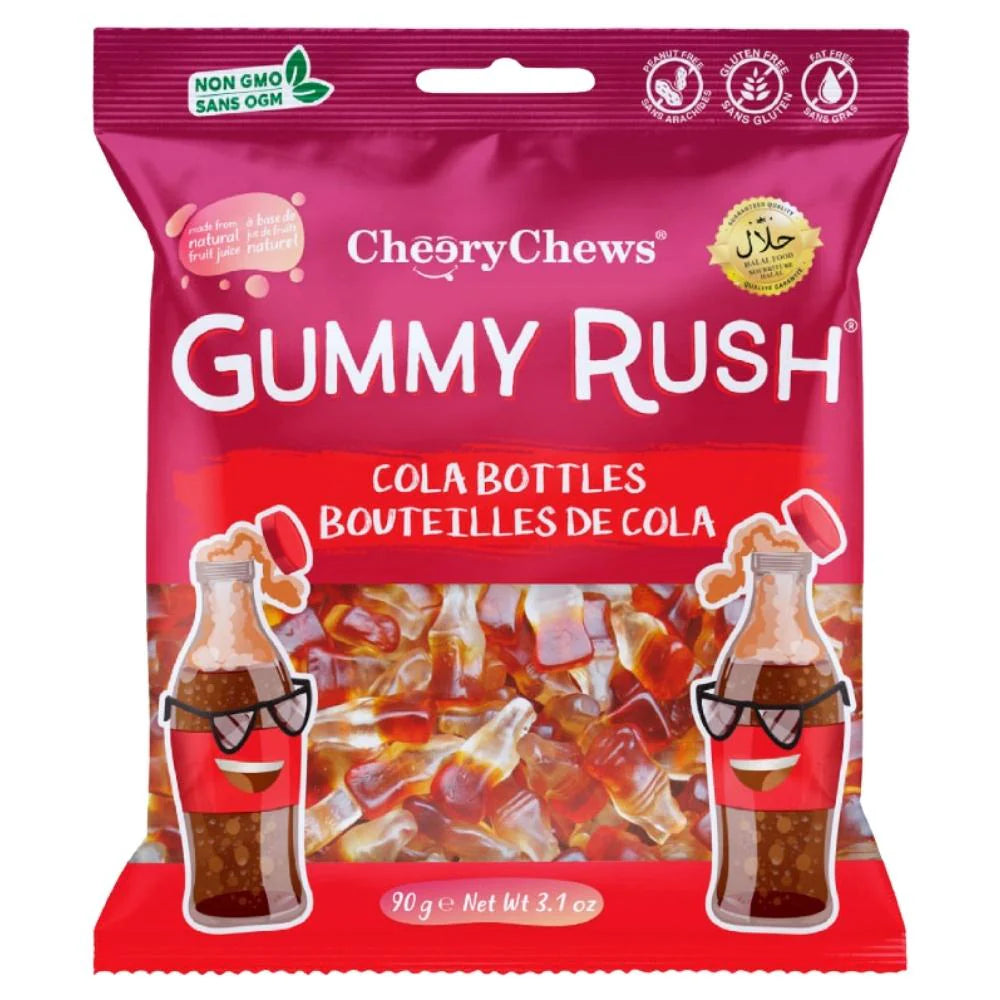 Gummy Rush Cola Bottles 90g (HALAL)