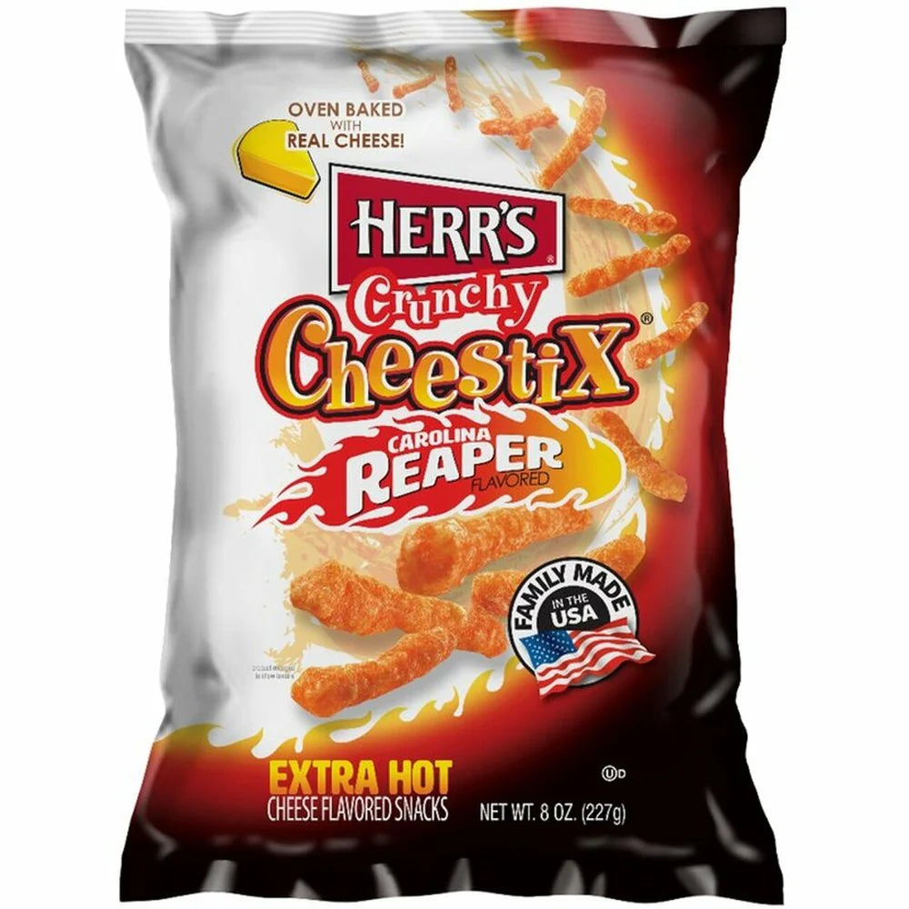 Herr's Carolina Reaper Cheestix 227g