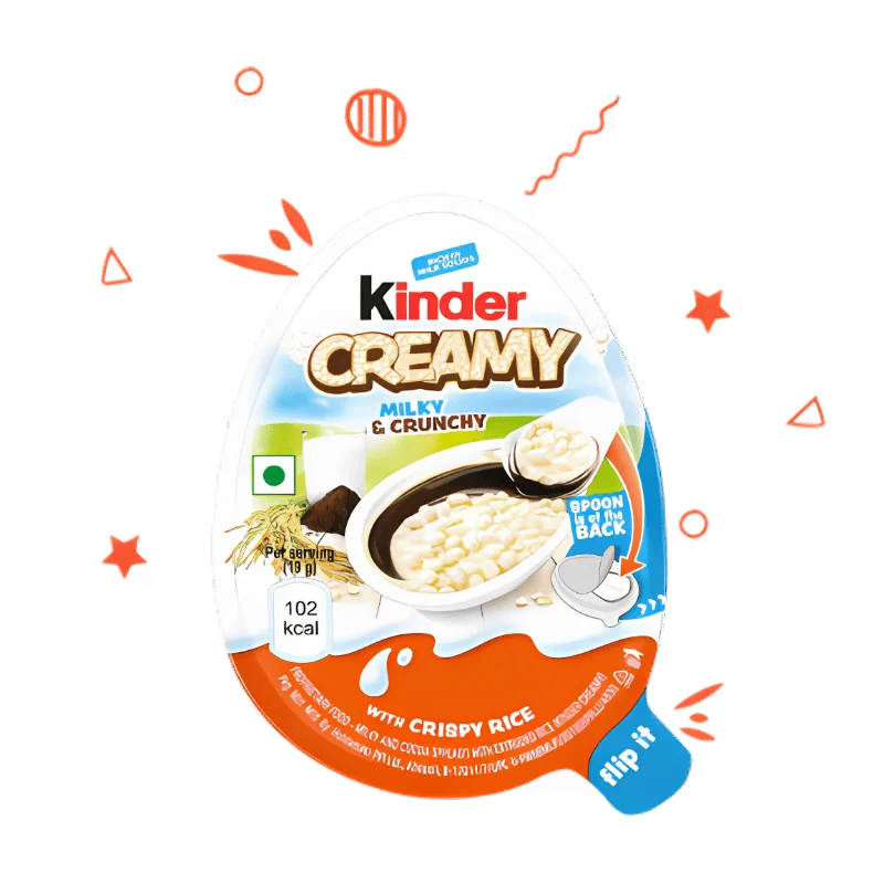Kinder Creamy Milk & Crunchy 19g