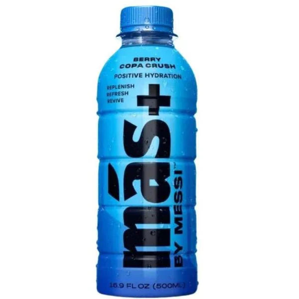 Mas+ By Messi Hydration Drink Berry Copa Crush 500ml