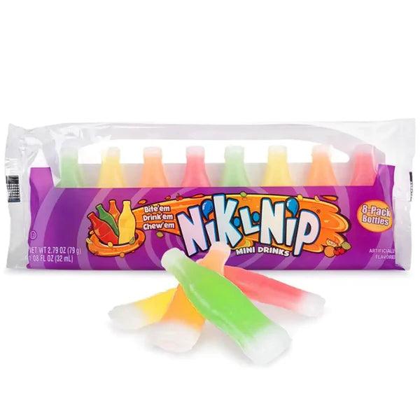 Wax Candy Nik-L-Nip 8 Mini Drinks 78g