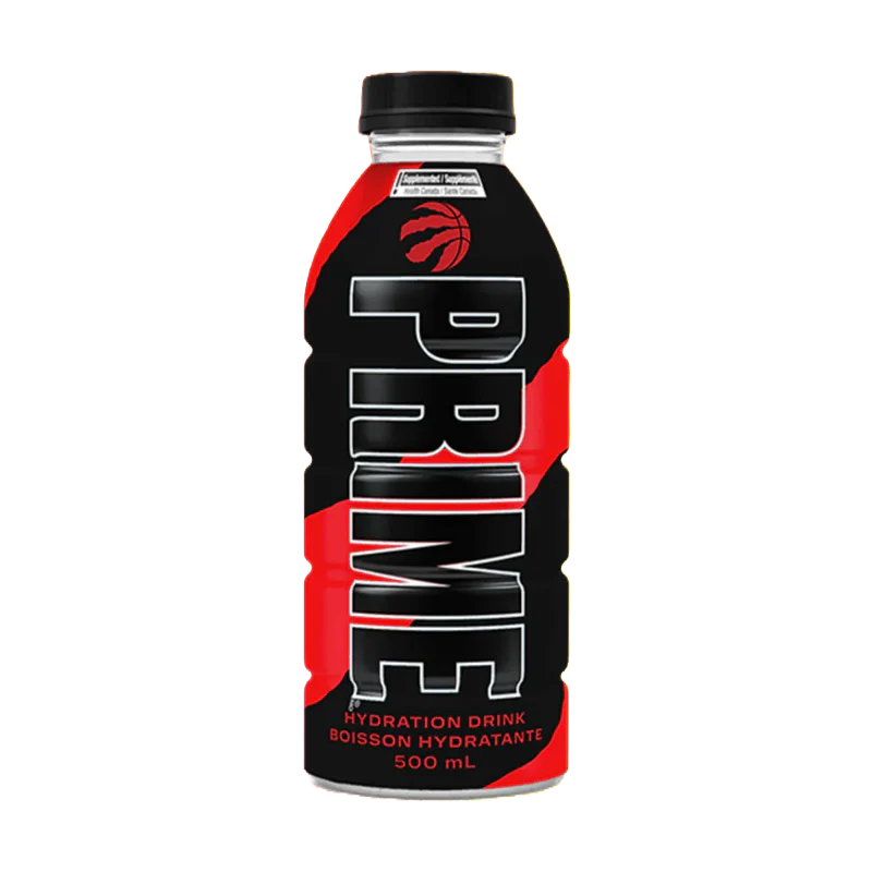 Prime Hydration Raptors Red Black 500ml