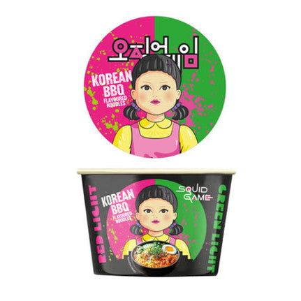 Squid Game Big Bowl Korean BBQ Noodles 105g
