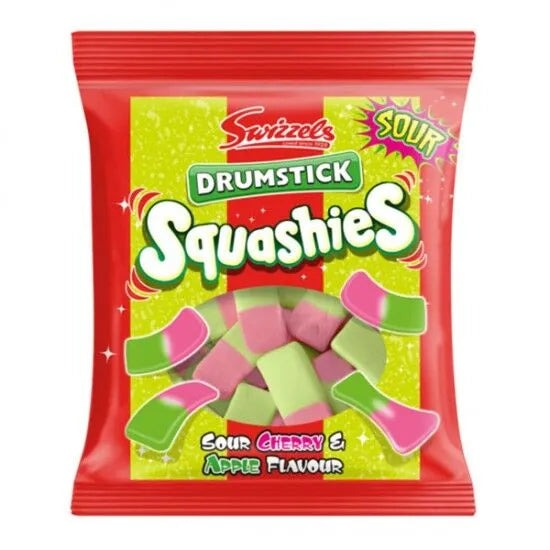 Swizzels Drumstick Squashies Sour Cherry & Apple Flavour 120g