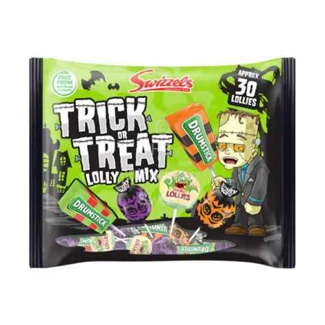 Swizzels Trick Or Treat Lolly Mix 330g