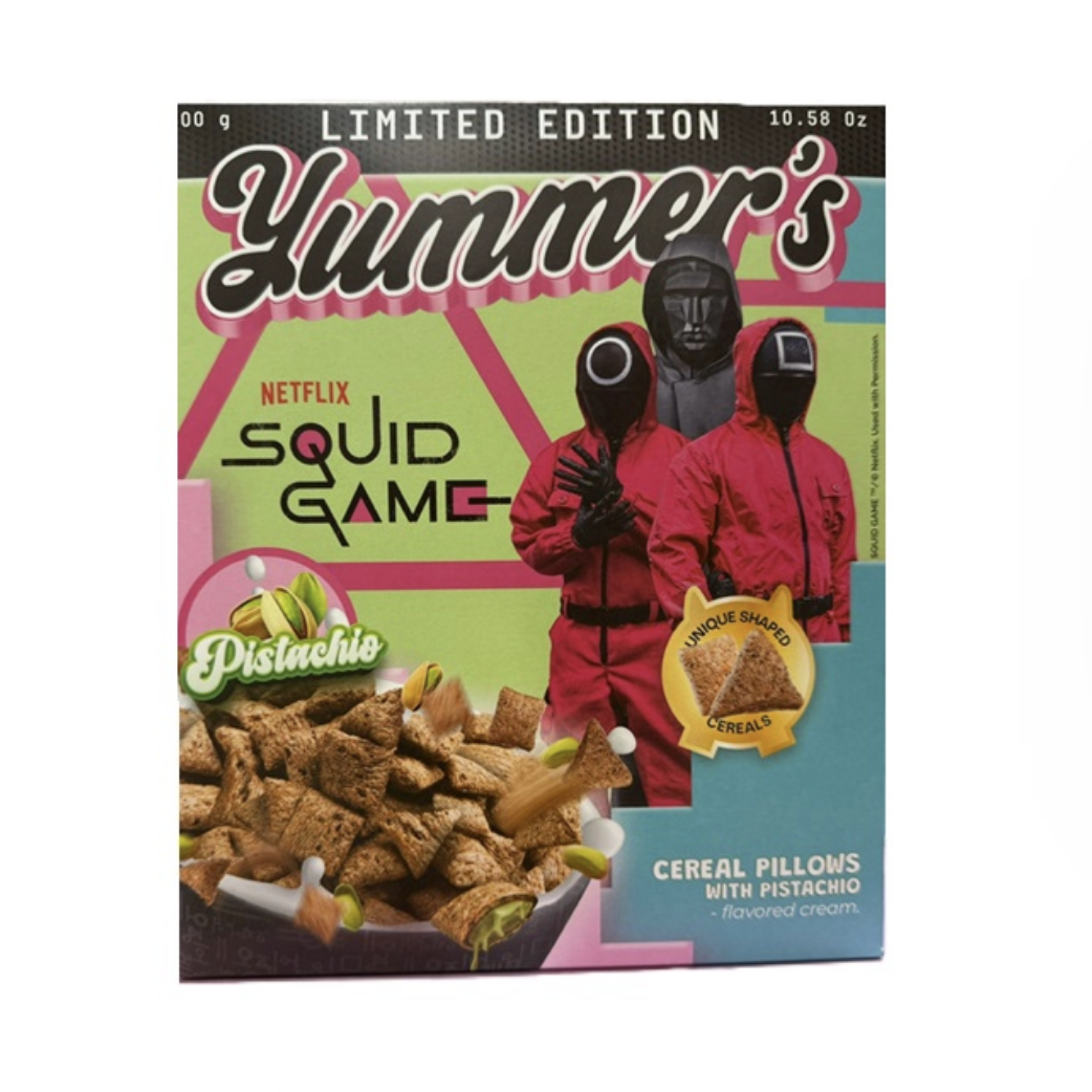Yummers Squid Game Pistachio Cereal 300g