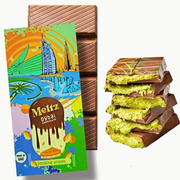 Meltz Dubai Chocolade Pistachio Knafeh 192g