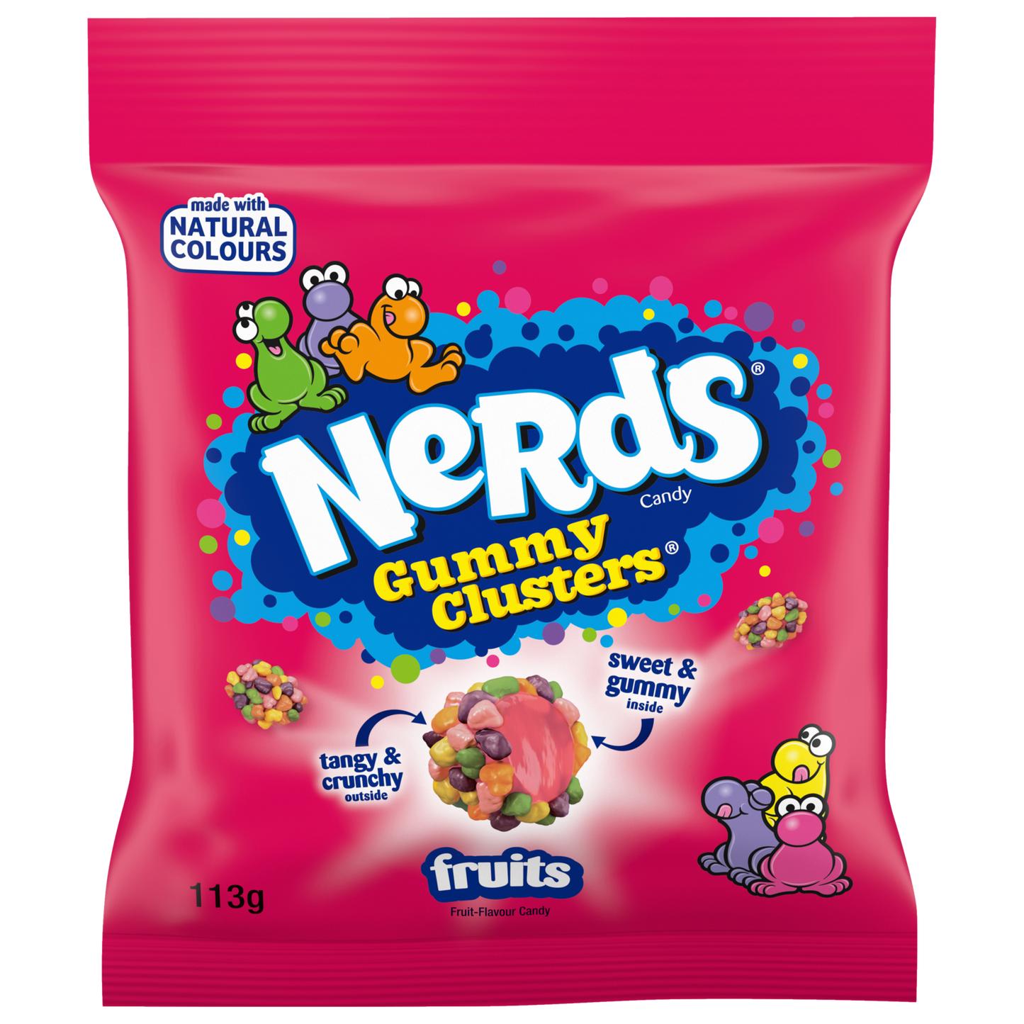 Nerds Gummy Clusters Pouch 113g