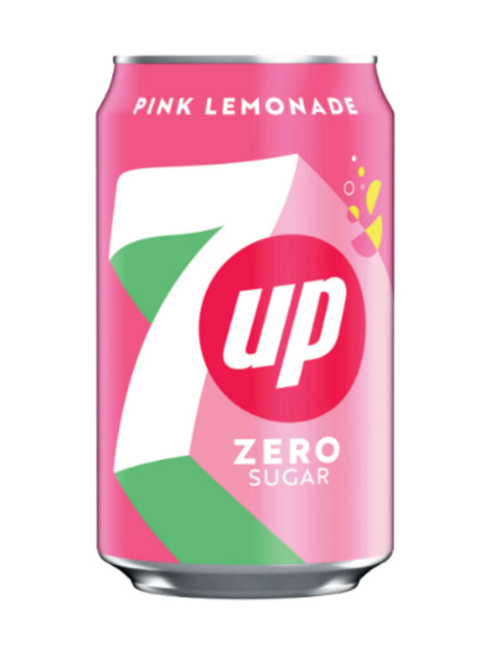 7up Pink Lemonade 330ml (ZERO SUGAR)