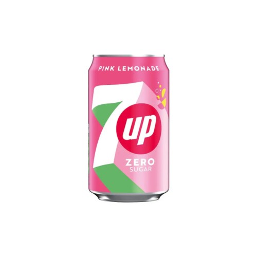 7up Pink Lemonade 330ml (ZERO SUGAR)