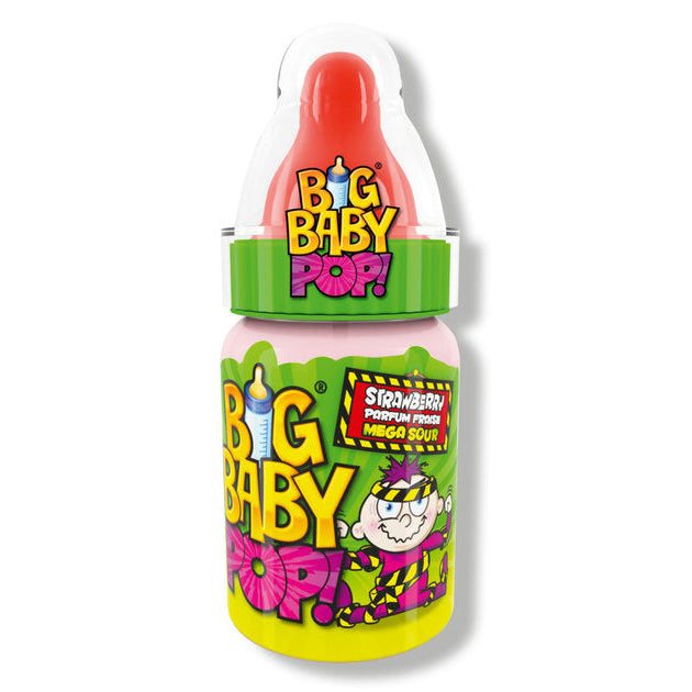 Bazooka Big Baby Pop Mega Sour 32g