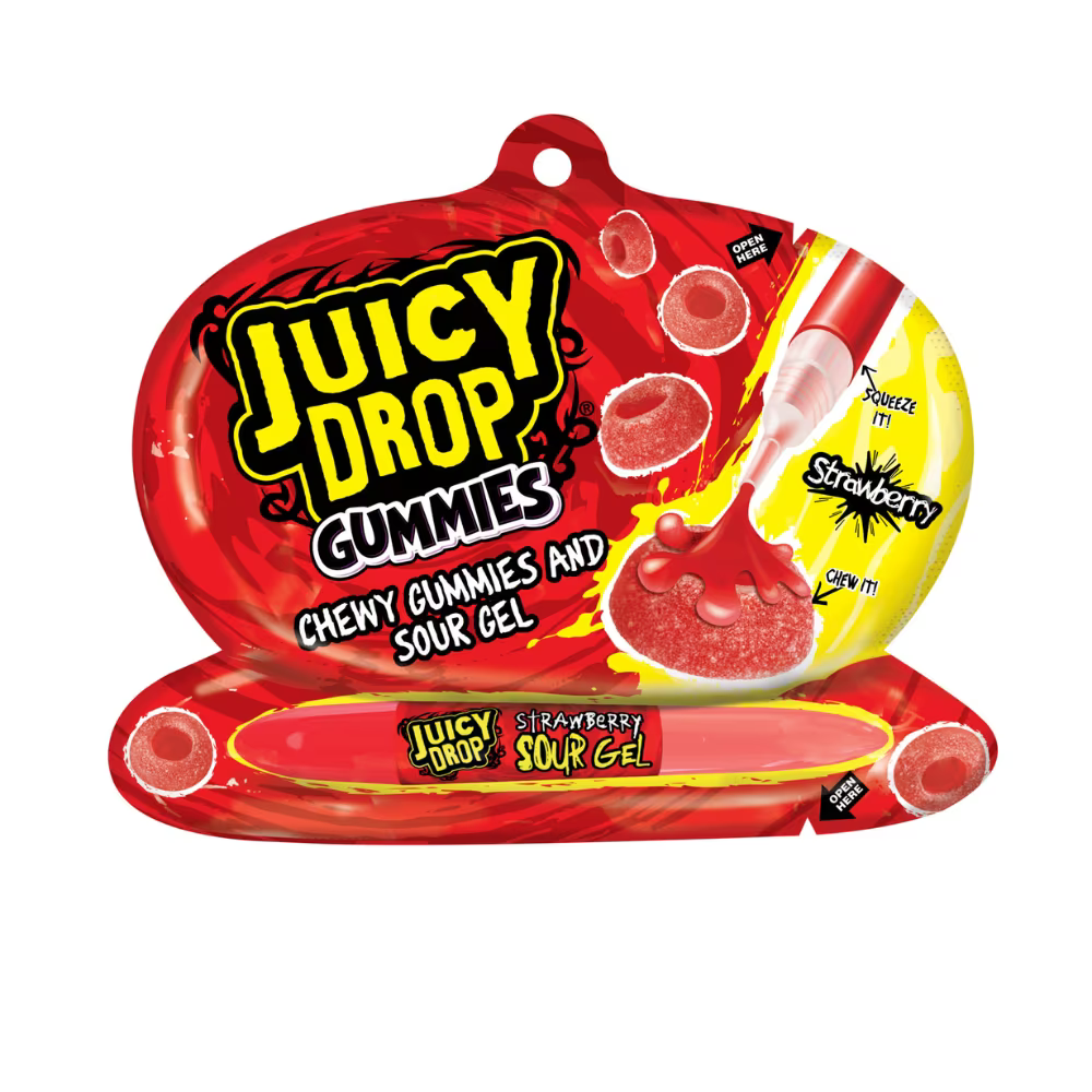 Bazooka Juicy Drop Gummies 57g