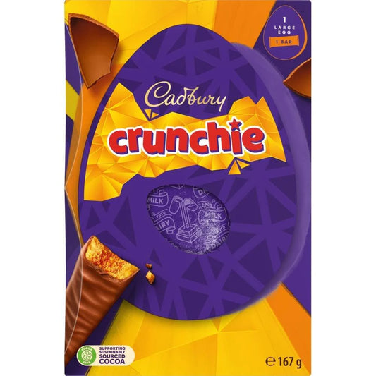 Cadbury Crunchie Traditional Egg 167g