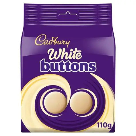 Cadbury White Giant Buttons 100g