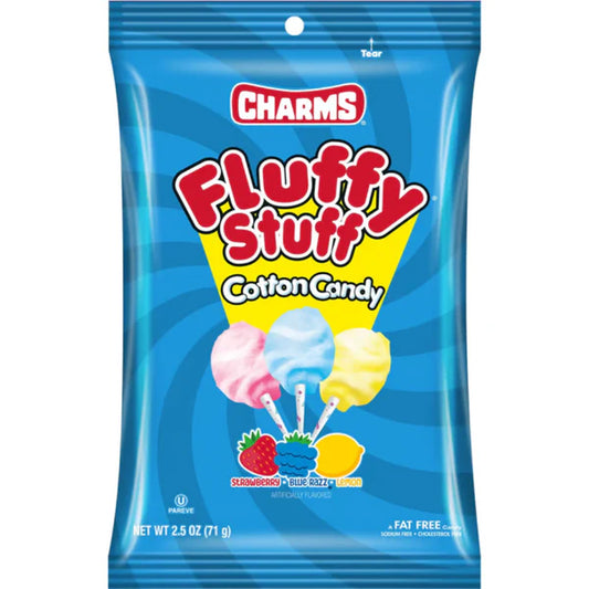 Charms Fluffy Stuff Cotton Candy 70g
