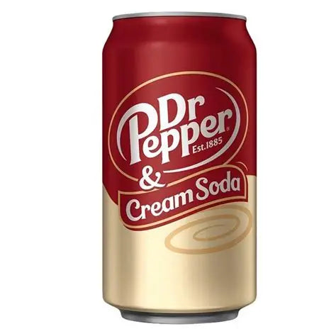 Dr Pepper & Cream Soda 355ml