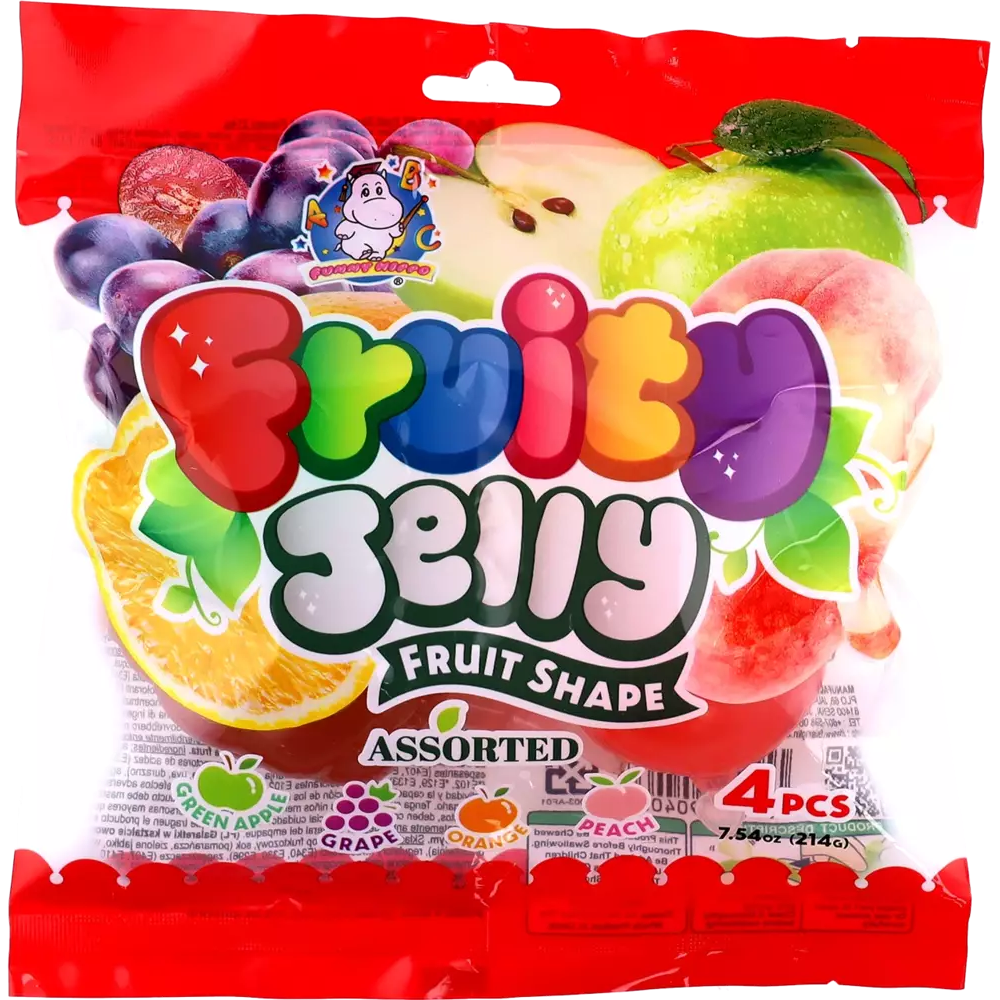Fruity Jelly Fruit Shape Assorted 214g