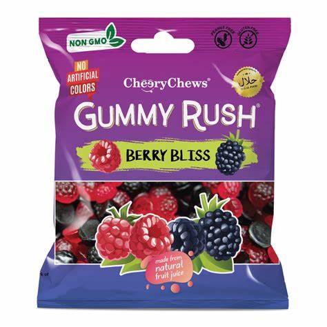 Gummy Rush Berry Bliss 90g (HALAL)