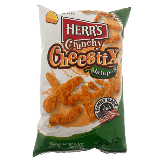 Herr's Crunchy Jalapeno Cheestix 227g