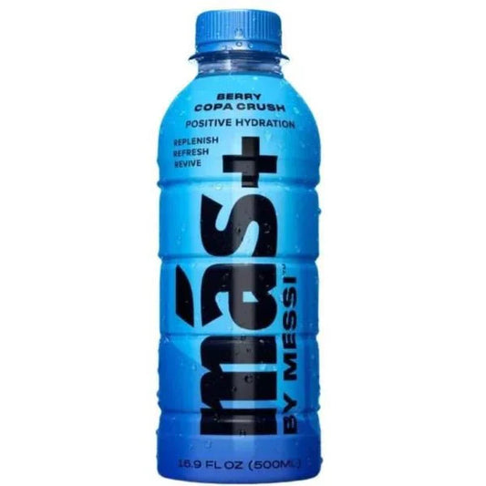 Mas+ By Messi Hydration Drink Berry Copa Crush 500ml