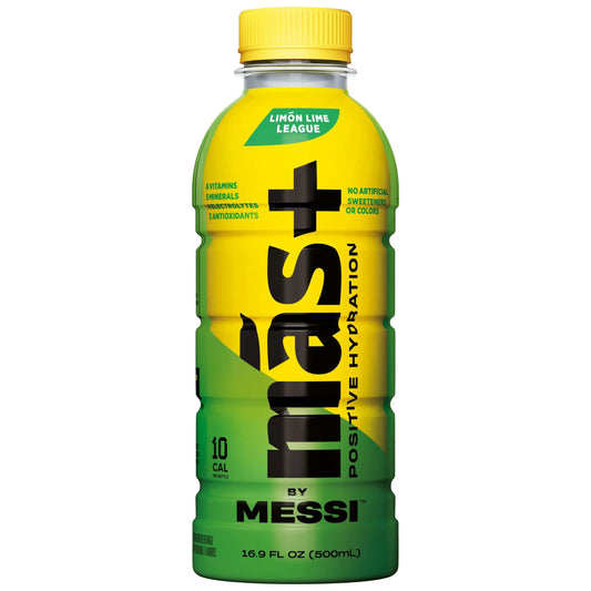 Mas+ By Messi Hydration Drink Limon Lime 500ml