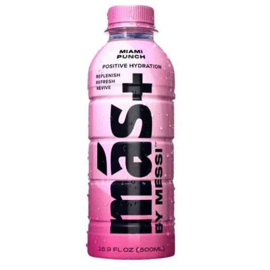 Mas+ By Messi Hydration Drink Miami Punch 500ml