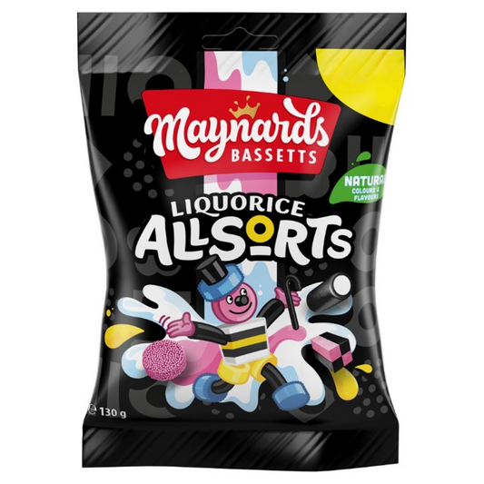 Maynards Liquorice Allsorts 130g