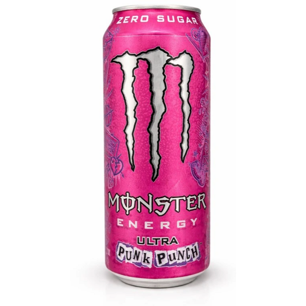 Monster Ultra Punk Punch 473ml (ZERO SUGAR)