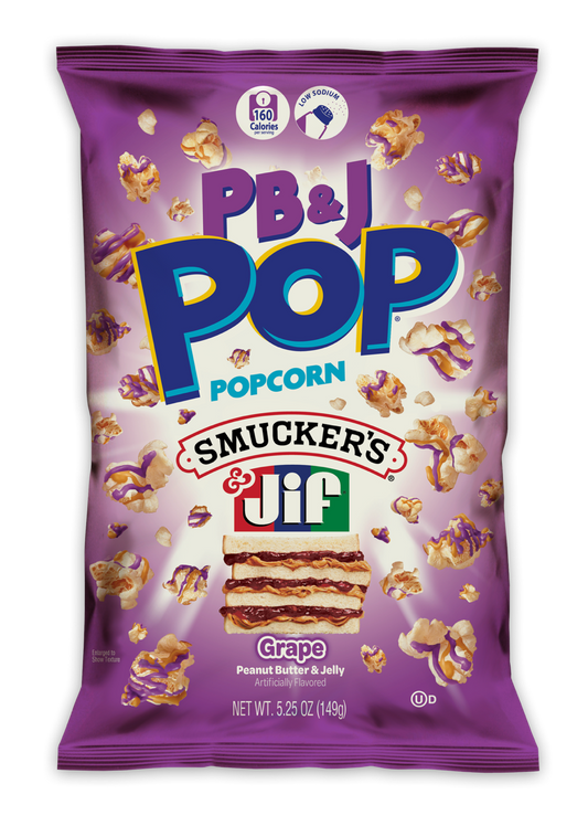 Peanut Butter & Grape Popcorn 149g