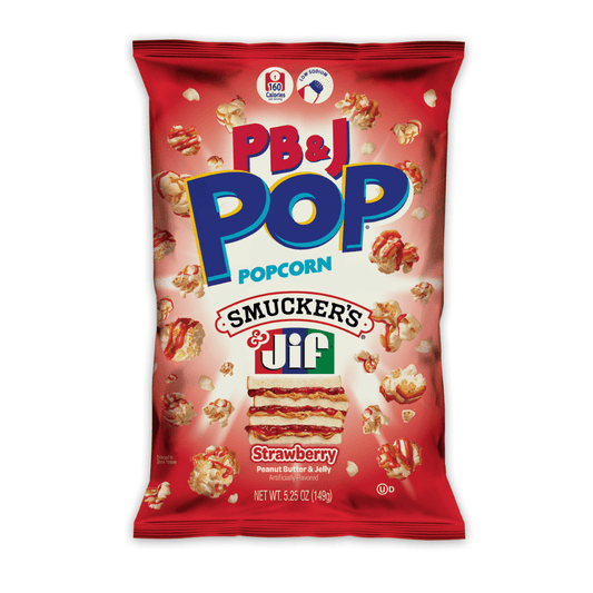 Peanut Butter & Strawberry Popcorn 149g