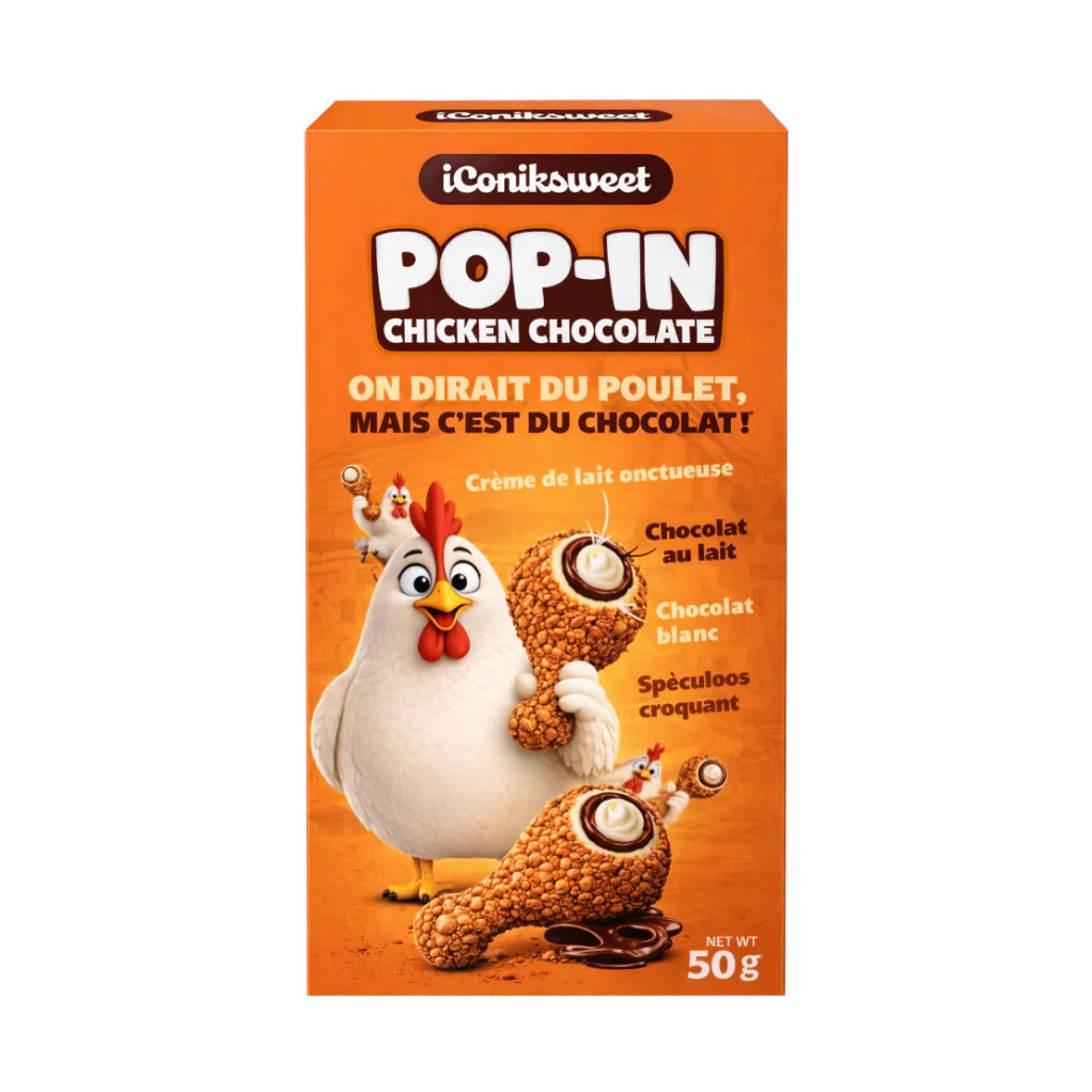 Pop-In Chicken Chocolate IconikSweet 50g