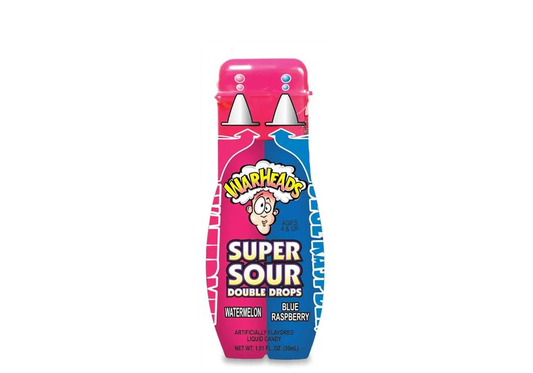Warheads Super Sour Double Drops 30ml - Watermelon & Blue Raspberry