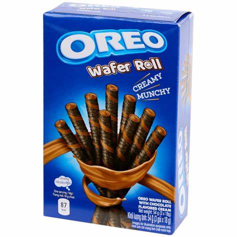 Oreo Wafer Roll Chocolat 54g