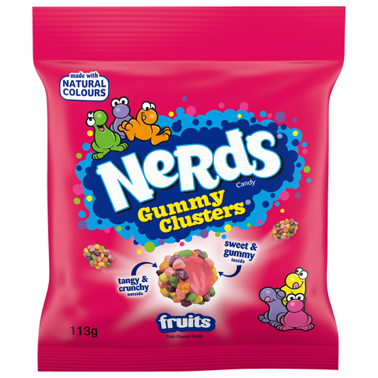 Nerds Gummy Clusters Pouch 113g